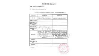 標(biāo)題：綠華生態(tài)核準(zhǔn)變更登記通知書
瀏覽次數(shù)：1538
發(fā)表時(shí)間：2019-10-26